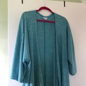 Lularoe cardigan.